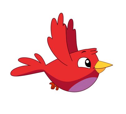 Flying Red Bird GIF by PlayKids - Find & Share on GIPHY Fly Gif, 2d Character Animation, Bird Sticker, Animal Cutouts, Cartoon Birds, Bird Gif, Animated Animals, Red Bird, Gif Animation