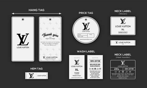 T Shirt Label Design, Shirt Tag Design Ideas, Branding Design Packaging Clothing, Shirt Tag Design, Shirt Label Design, Neck Tag Design, Hangtags Design, Clothing Tags Label, Clothing Packaging Ideas