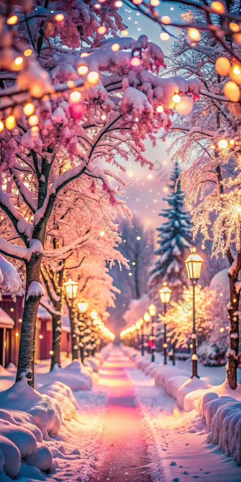 Snowy Pink Aesthetic, Snowed In Aesthetic, Winter Images Wallpaper, Winter Pictures Aesthetic, Cute Iphone Wallpaper Aesthetic, Winter Aesthetic Wallpaper Iphone, Pretty Wallpapers Backgrounds Beauty, Background Images Aesthetic, Colorful Wallpaper Backgrounds