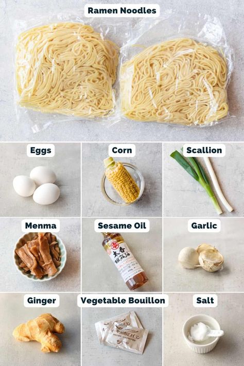 Learn how to make a delicious vegetarian shio ramen with our easy recipe! You will enjoy the combination of the light broth and chewy noodles. How To Make Noodles, Healthy Japanese Recipes, Ramen Broth, Raw Food Diet, Sweet Chilli Sauce, Ramen Recipes, Broth Recipes, Tasty Baking, Sweet Chilli