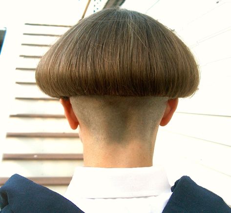 All sizes | Tabitha's Ultimate Mushroom | Flickr - Photo Sharing! Mushroom Cut Hairstyle, Mushroom Bob, Mushroom Hairstyle, Bowl Cut Hair, Matrix Hairstyle, Natural Hair Haircuts, Bowl Haircuts, Mushroom Haircut, Stacked Bobs