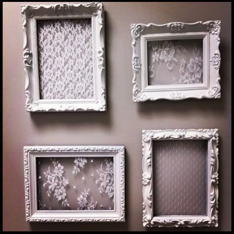 BLOG.Decore Shabby Chic Decor Vintage, Shabby Chic Wall Art, Hantverk Diy, Smart Tiles, Country Bathroom, Style Shabby Chic, Lace Doily, Shabby Chic Bedrooms, Shabby Chic Diy