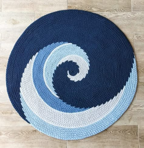 Easy crochet rug