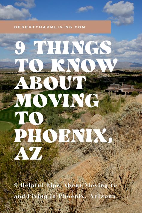 9 things to know about moving to Phoenix, AZ_ relocation blog_ Phoenix desert background Moving To Phoenix Arizona, Moving To Arizona, Travel Arizona, Grand Canyon Railway, Visiting The Grand Canyon, Arizona Living, Arizona Adventure, Living In Arizona, Moving Cross Country