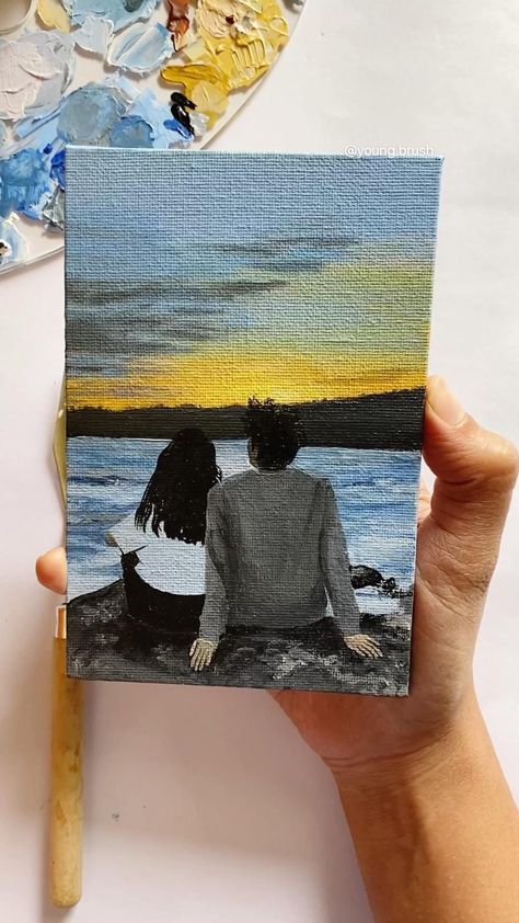 Acrylic Couple Painting, Painting Ideas For Home Decor, Painting Ideas For Home, Drawing Mini, Canvas Art Painting Abstract, Canvas Art Painting Acrylic, Canvas Painting Home Decor, Home Canvas, Art Painting Tools