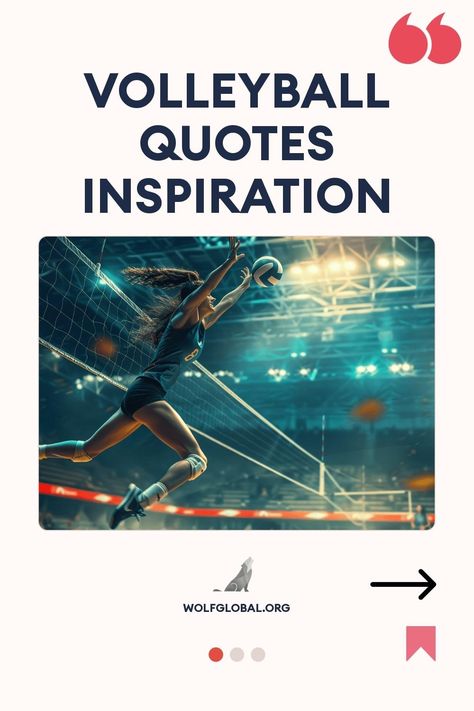 Promotional graphic for volleyball quotes with an action shot of a player spiking the ball.
A list of motivational phrases with checkmarks and related emojis on a white background.
Promotional graphic for Wolf Global Instagram Engagement Pod with a happy woman using a laptop. Volleyball Quotes Motivational, Volleyball Referee, Funny Motivational Quotes, Volleyball Quotes, Vince Lombardi, Women Volleyball, Quotes To Inspire, Daughter Quotes, Perfection Quotes