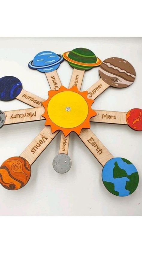 Solar System Projects For Kids, Solar System Projects, Science Earth, 5th Grade Science, Sun Moon And Stars, 5th Grades, Moon And Stars, 5th Grade, Sun Moon