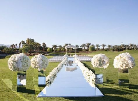 Glass Runner Wedding, Reflective Isle Wedding, Glass Floor Wedding Aisle, Ceremony Styling, Grace Ormonde Wedding Style, Clear Chairs, Glass Tables, Brides Dress, Gold Writing