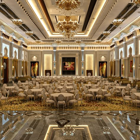 "Discover unparalleled luxury with a Roman-classic banquet hall featuring towering ceilings and royal Rajasthani architecture." "Experience the grandeur of a luxurious banquet hall with Roman interiors and the regal charm of a Rajasthani palace." "Where Roman elegance meets Rajasthani royalty: Explore a banquet hall and hotel that redefine luxury." "Behold the impeccable Roman-classic banquet hall with soaring ceilings and palatial Rajasthani-inspired exteriors." Marriage Palace Interior Design, Banquet Interior Design Hotel, Hotel Banquet Hall Interior Design, Marriage Hall Interior Design, Classical Banquet Hall Design, Marriage Hall Ceiling Design, Banquet Hall Ceiling Design Modern, Marriage Palace Design, Banquets Interior Design