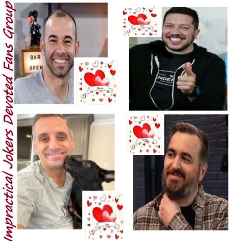 Our Valentines! Impractical Jokers Valentines Card, Impractical Jokers Q, Impractical Jokers, Valentines Card, Random Things, Valentines Cards, Playing Cards, Valentines, Funny