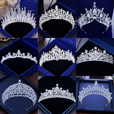 Smarter Shopping, Better Living! Aliexpress.com Crystal Crowns, Crystal Crown Tiaras, Headpiece Wedding Hair, Hair Accessories Tiara, Crown Headpiece, Wedding Hair Head Piece, Wedding Hair Jewelry, Bride Crown, Crystal Bridal Tiaras