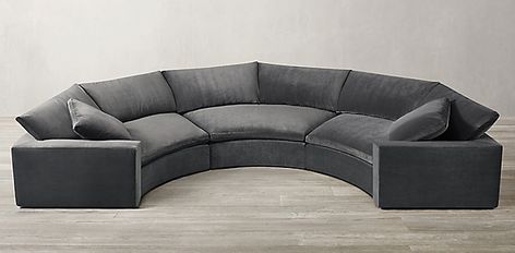 Cloud Curve Collection | RH Rh Furniture, Comfortable Sectional Sofa, Rh Rugs, Comfortable Sectional, Arizona House, Sectional Furniture, Library Furniture, Rh Modern, Furniture Vanity