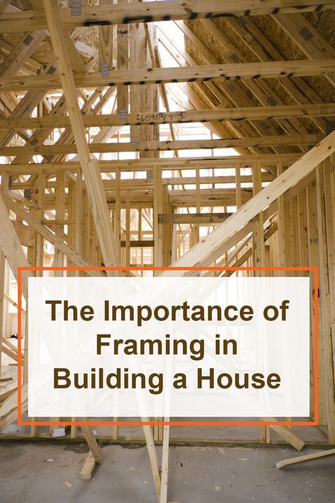 The Importance of Framing in Building a House House Framing, House Frame, Framing Construction, House Foundation, Wood Frame Construction, House Construction, Building Structure, The Skeleton, Construction Process