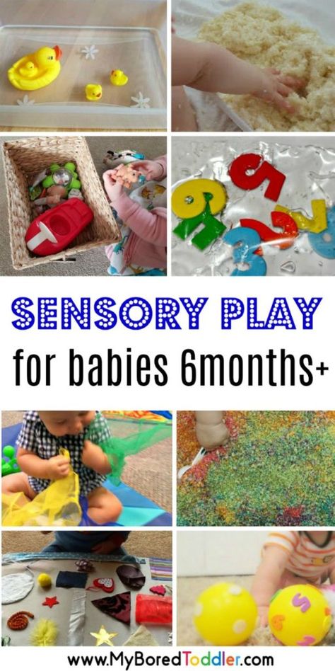 12 Easy Sensory Play Ideas for Babies Sensory Play For Babies, Baby Play Ideas, Activities For Babies, Infant Room, Baby Sensory Play, Sensory Play Ideas, Baby Play Activities, Sensory Ideas, Baby Learning Activities