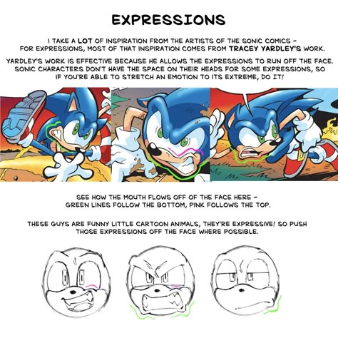 Sonic Anatomy, Drawing Sonic, Draw Sonic, Sonic Drawing, How To Draw Sonic, Drawing Face Expressions, Sonic Oc, Art Advice, Hedgehog Art