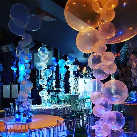 Masquerade Quinceanera Ideas, Under The Sea Quinceanera Theme, Prom Theme Decorations, Sea Wedding Theme, Prom Planning, Under The Sea Decorations, Ocean Birthday Party, Sweet 16 Themes, Ocean Theme Party