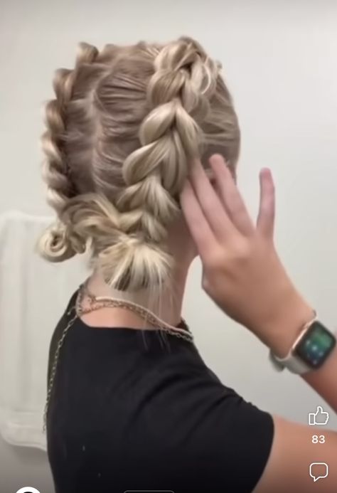 Bubble Braid Tutorial, Romantic Updos, Mekap Mata, Basketball Hairstyles, Bubble Braid, Hairstyles Bubble, Summer Braids, Tutorial Hair, Bubble Braids