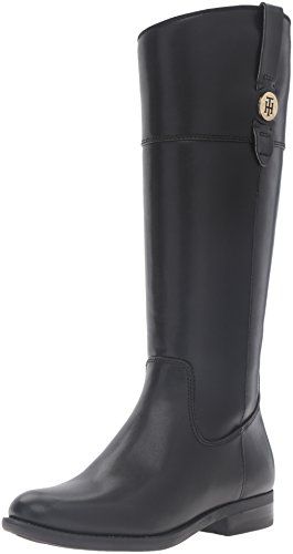 Tommy Hilfiger Boots, Tommy Hilfiger Store, Womens Riding Boots, Equestrian Boots, Black Riding Boots, Cold Weather Boots, Cole Haan Women, Favorite Boots, Riding Boot