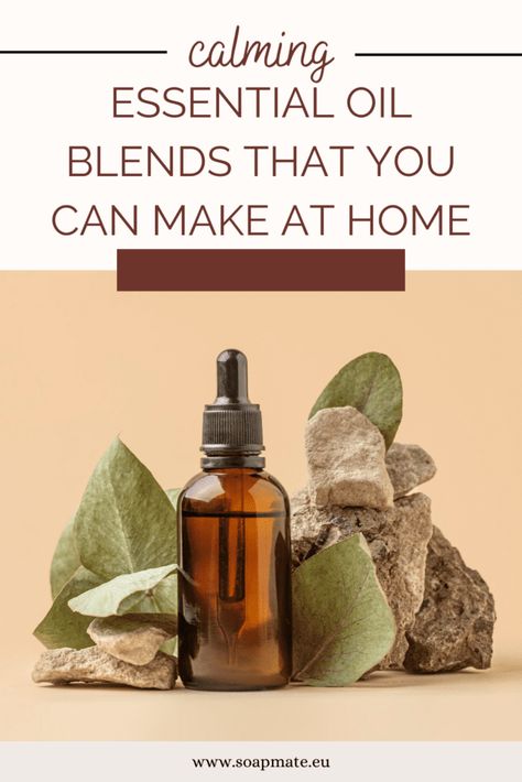 Discover Essential Oil Blends: The #1 Blend For Stress Calming Essential Oil Blend, Calming Essential Oil Blends, Natural Skincare Recipes, Essential Oil Combinations, Calming Essential Oils, Diy Skin Care Routine, Handmade Skincare, Routine Tips, Natural Soaps