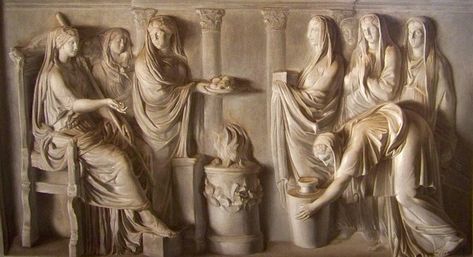 Vestalia - Vestal Virgins and Thirty Years of Chastity - The Gypsy Thread Vestal Virgin, Sacred Well, Goddess Of The Hearth, Romulus And Remus, Modern Calendar, Roman Gods, Roman Goddess, Bride Of Christ, Living History