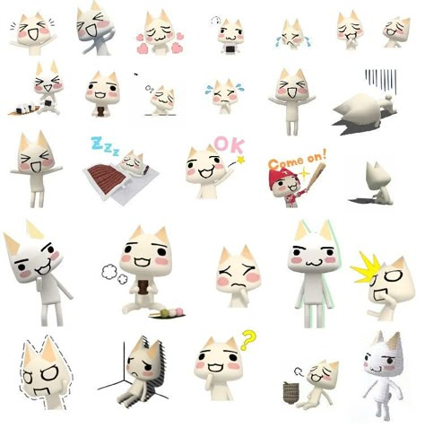 oh Toro Sticker Sheet, Toro Inoue Printable, Toro Inoue Stickers Printable, Toro Inoue Sticker Sheet, Y2k Png Scrapbook Sticker, Toro Stickers Printable, Toro Inoue Tattoo, Animal Crossing Stickers Printable, Toro Inoue Png