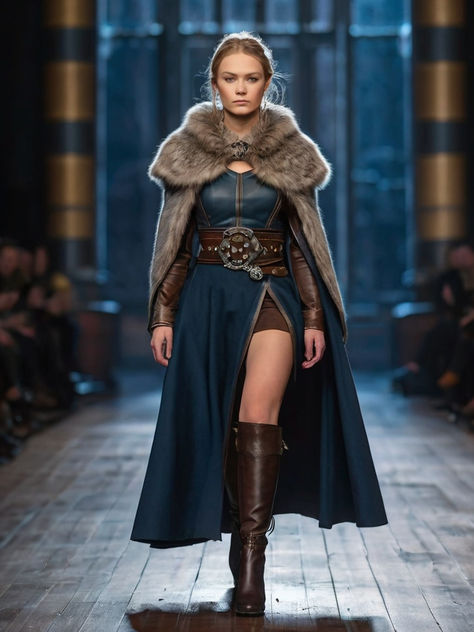 Viking Sheild Maden Outfit, Game Of Thrones Costumes Women, Vikings Costume Female, Viking Queen Costume, Viking Woman Aesthetic, Viking Inspired Outfit, Viking Costume Women, Womens Viking Costume Diy, Viking Costume Female Diy