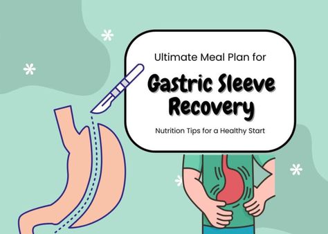 Ultimate Meal Plan for Gastric Sleeve Recovery: Nutrition Tips for a Healthy Start - Plattershare - Recipes, food stories and food lovers Sleeve Gastrectomy Diet, Gastric Bypass Meal Plan, Sleeve Surgery Diet, Bariatric Recipes Sleeve Liquid Diet, Bariatric Recipes Sleeve, Soft Foods Diet, Bariatric Sleeve, Sleeve Gastrectomy, Bariatric Friendly Recipes