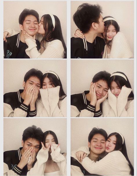 Photo Booth Poses Couple, Photobox Ideas Pose Couple, Photobox Pose, Love Foto, Me And My Boyfriend, Tips Hair, Photobooth Pictures, Couple Poses Reference, 사진 촬영 포즈