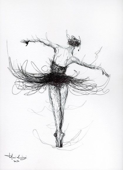 heron -  scribbles series #dance  #ballerina #draw #inkdancer Dancer Drawing, Ballet Drawings, Ballerina Drawing, Flexibility Dance, Dancing Drawings, Ballerina Art, Scribble Art, Ballet Art, Soyut Sanat Tabloları