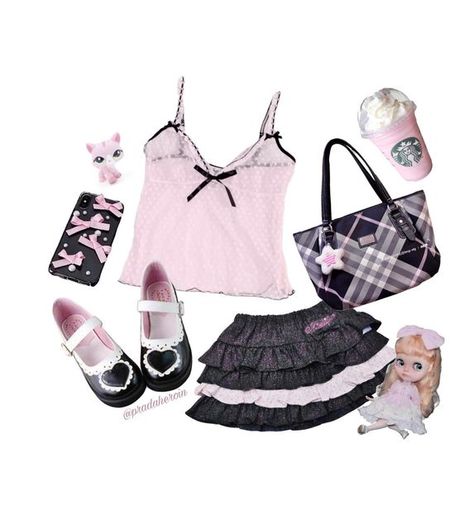 Peony Aesthetic, Dolly Fashion, Fashion Kawaii, Street Outfits, Girl Fashion Style, Aesthetic Streetwear, Fairy Grunge, The Doll, Alternative Outfits