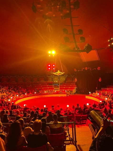 Fantasy Circus Aesthetic, Bright Circus Aesthetic, Travelling Circus Aesthetic, Traveling Circus Aesthetic, Circus Tent Aesthetic, Creepy Circus Aesthetic, Circus Audience, 1950s Circus, Dark Circus Aesthetic