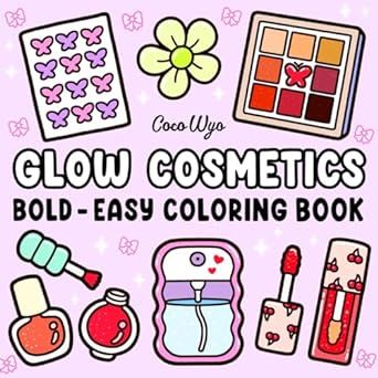 Bold Easy Coloring Pages, Bold Coloring Pages, Coloring Book Pages Aesthetic, Bold And Easy Coloring Page, Simple Coloring Sheets, Gitar Vintage, Coco Wyo, Ipad Stuff, Makeup And Skincare Products