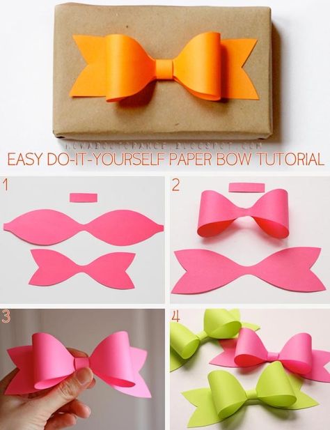 diy paper bow Paper Bows Diy, Paper Bows, Săpunuri Handmade, Paper Bow, Cadeau Diy, Kraf Diy, Gift Bows, Diy Bow, Easy Diy Crafts