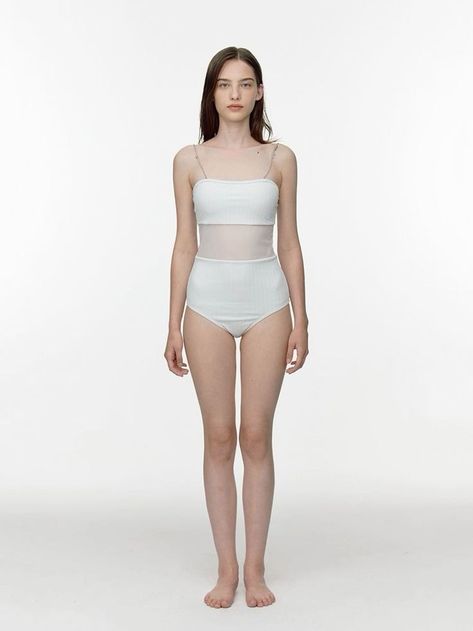 Gender Neutral Swimsuit, Neutral Standing Pose Reference, Dynamic Poses Reference Woman, Female Body Reference Photo, Full Body Standing Pose Reference, Neutral Pose, Athletic Poses, Standing Reference, Human Body Reference