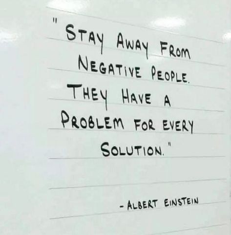 Stay Away From Negative People - TotallyADD Negative People Quotes, Negative People, Positive Quotes Motivation, People Quotes, Wise Quotes, Quotes Words, Fact Quotes, Thoughts Quotes, Meaningful Quotes