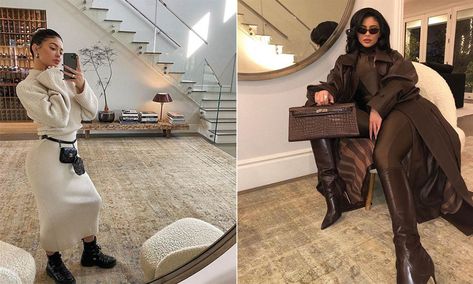 Kylie Jenner house: The Keeping Up with the Kardashians star often shares photos of her Hidden Hills home on Instagram. See where she lives with daughter Stormi Kim Kardashian Closet Room, Kylie Jenner Room, Kylie Jenner Closet, Celebrities Homes, Kylie Jenner House, Look Kylie Jenner, Jenner House, Kylie Jenner Photos, Holmby Hills