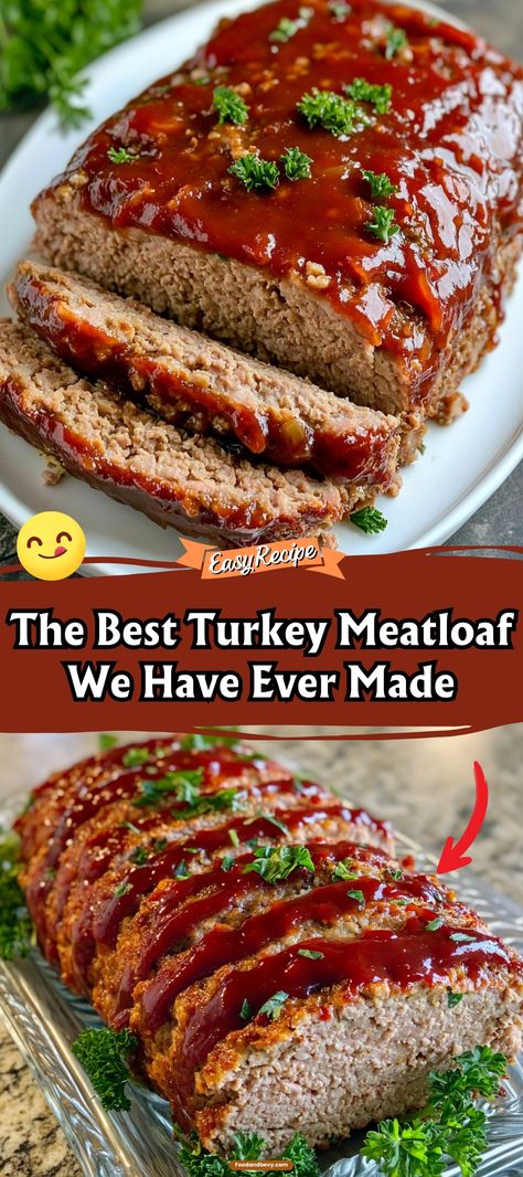 The Best Turkey Meatloaf We Have Ever Made Meatloaf With Celery And Onions, The Best Turkey Meatloaf Recipe, Turkey Ground Beef Meatloaf, Juicy Turkey Meatloaf, Recipes For Dinner With Ground Turkey, Meatloaf With Turkey And Beef, Cheddars Restaurant Meatloaf Recipe, Mexican Turkey Meatloaf, Meatloaf Made With Ground Turkey