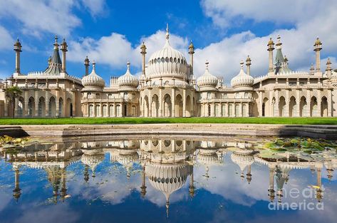 Brighton Pavilion,  East Sussex, England by Neale And Judith Clark Faded Glamour, Pearl Lowe, Brighton Pavilion, Royal Pavilion, Brighton England, Building Remodeling, Scenic Road Trip, Uk History, Sussex England