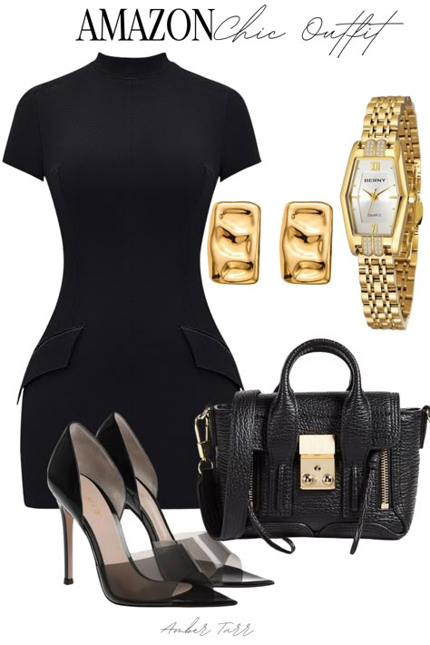 Elegant Casual Wear, Polyvore Outfits Classy Chic, Classy Outfits Polyvore, Look Chic Elegante, Classy Night Outfit, Shopping Day Outfit, Chic Date Night Outfit, Outfits Polyvore Casual, Outfit For Date