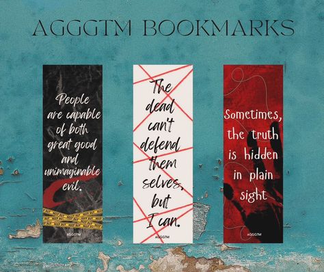 “📘✨ Explore bookmarks inspired by ‘A Good Girl’s Guide to Murder’ – perfect for book lovers!” #AGoodGirlsGuideToMurder #Bookmarks #BookishCrafts #BookLovers #BookwormCrafts A Good Girls Guide To Muderer Book Marks, Agggtm Bookmark, Aggtm Series, Aesthetic Bookmarks, A Good Girls Guide, Good Girls Guide, Bookmark Printable, Holly Jackson, Bookmark Ideas