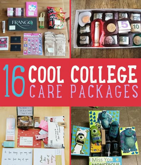 16 Cool College Care Package Ideas DIYReady.com | Easy DIY Crafts, Fun Projects, & DIY Craft Ideas For Kids & Adults - DIYReady.com | Easy DIY Crafts, Fun Projects, & DIY Craft Ideas For Kids & Adults College Care Package Ideas, College Survival Kit, College Survival, Care Package Ideas, College Care Package, College Planning, College Ideas, College Days, Off To College