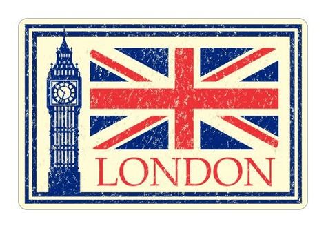 London England Travel Luggage Vinyl Sticker Decal *** You can get additional details at the image link.(It is Amazon affiliate link) #instahub Elder Sign, England Travel Poster, Compass Drawing, London England Travel, Suitcase Stickers, Travel Journal Scrapbook, Luggage Stickers, Logo Stickers, General Ideas