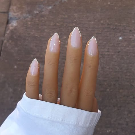 Cuff Nails, Nail Shape And Length, French Press On Nails, Sheer Nails, Hand Nails, Manicured Nails, Nails Luxury, Nails Press, Damaged Nails