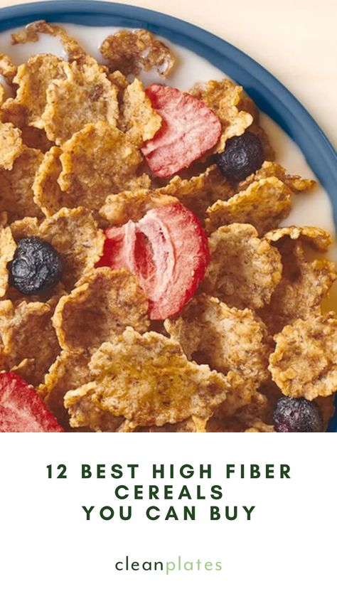 Cereal doesn't have to be devoid of nutrients -- and high-fiber cereals no longer taste like cardboard. Here are 12 great choices, all with at least 5 grams of fiber per serving. High Fiber Low Carb, Low Carb Cereal, High Fiber Cereal, Fiber Cereal, Kids Cereal, Whole Grain Cereals, Healthy Products, Peanut Butter Honey, High Fiber