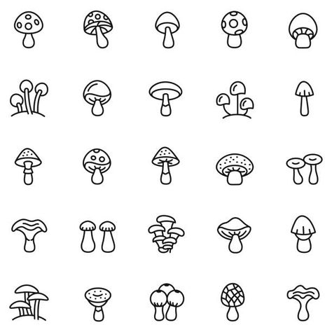 107,400+ Mushroom Stock Illustrations, Royalty-Free Vector Graphics & Clip Art - iStock | Growing mushrooms, Medicinal mushrooms, Mushroom isolated Stick Tattoo, Stick Poke Tattoo, Mushroom Stock, Dibujo Simple, Mushroom Tattoos, Sharpie Tattoos, Tattoo Henna, Handpoke Tattoo, Mushroom Drawing