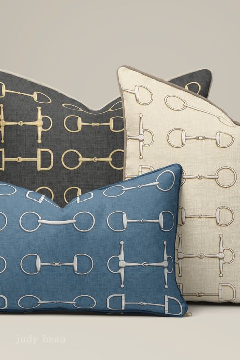 A traditional equestrian design that imparts a sense of heritage and home. Equestrian Chic Decor, Equestrian Design, Fabrics And Textiles, Folk Flowers, Equestrian Chic, English Horse, Barn Renovation, Equestrian Decor