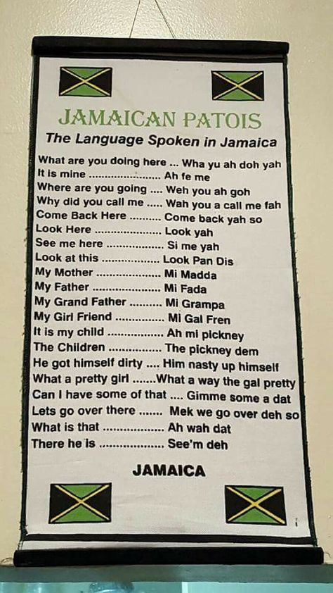 Patwa Language, Jamaican Instagram Captions, Jamaican Patwa, Patois Language Jamaica, Jamaica Language, Jamaican Independence Day, Jamaican Words, Rastafarian Beliefs, Jamaica Culture