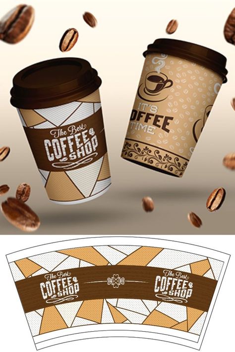 I will do creative design for a paper cup Coffee Label Design, Cafe Branding Design, Tea Box Design, Coffee Graphics, Paper Cup Design, Coffee Bag Design, Tea Labels, Coffee Label, Coffee Box