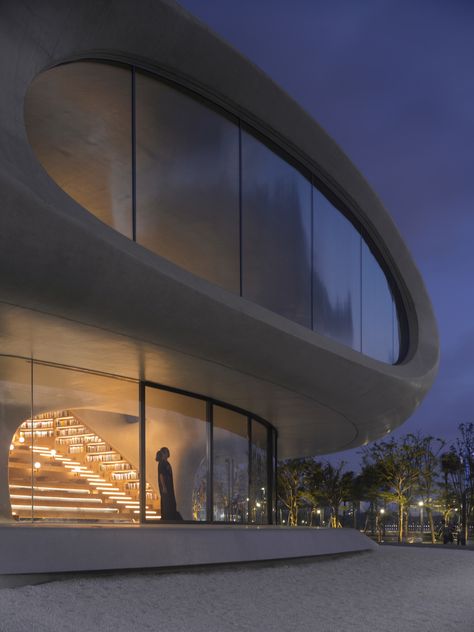 Mad Design, Mad Architects, Library Project, David Chipperfield Architects, Modern Architecture Design, Mix Use Building, Concrete Forms, Haikou, Traditional Building