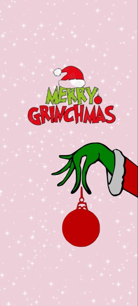 Grinch Wallpaper Christmas, Christmas Lockscreen Aesthetic Grinch, Pink Grinch Wallpaper, Grinch Wallpaper Iphone Phone Wallpapers, Grinch Wallpaper Iphone, Christmas Backrounds, Grinch Wallpaper, Pink Grinch, Funny Christmas Wallpaper